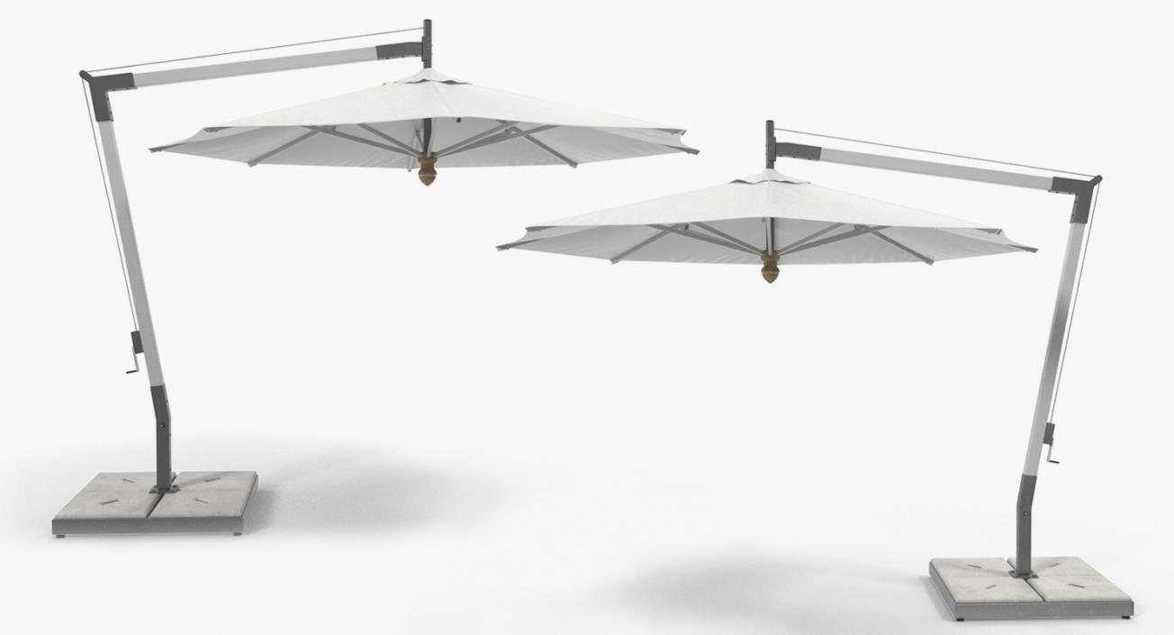 3D Patio Umbrellas Collection