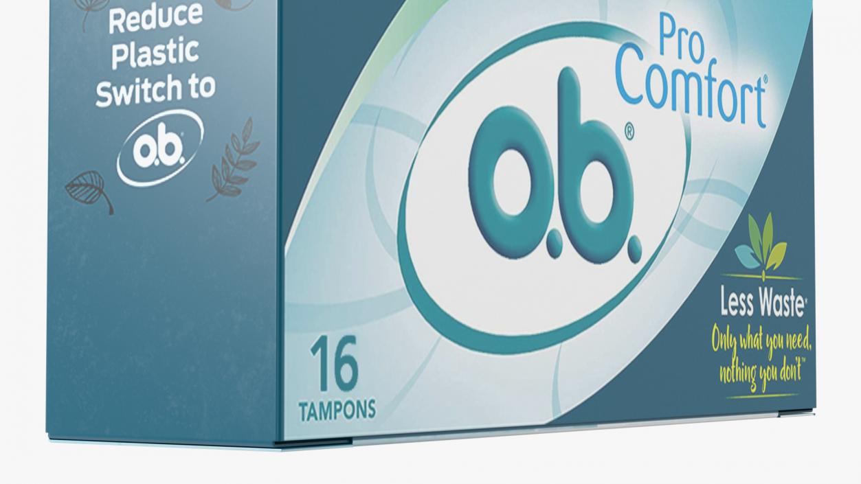 3D Package 16 Tampons OB Pro Comfort model