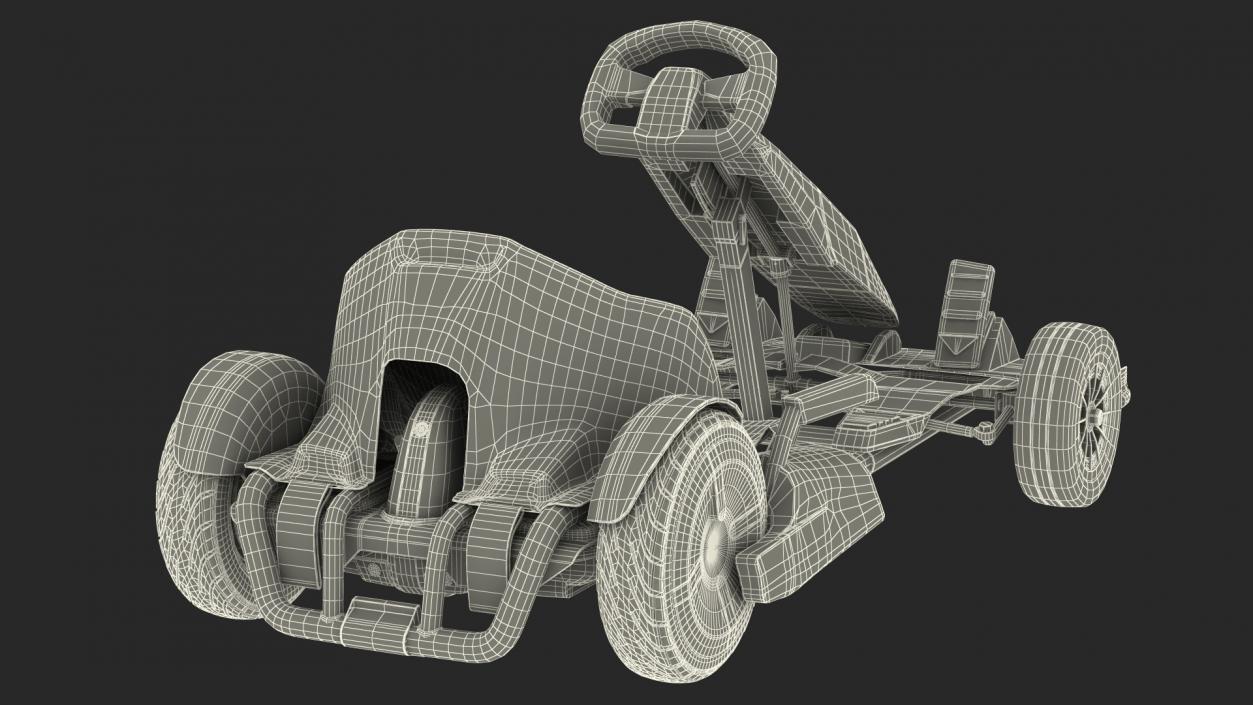 3D Segway Ninebot Gokart