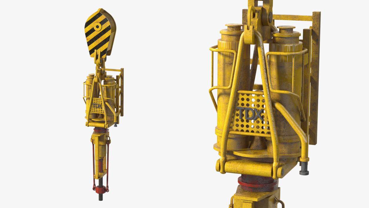 3D Electric Top Drive System for Drilling Rigs model