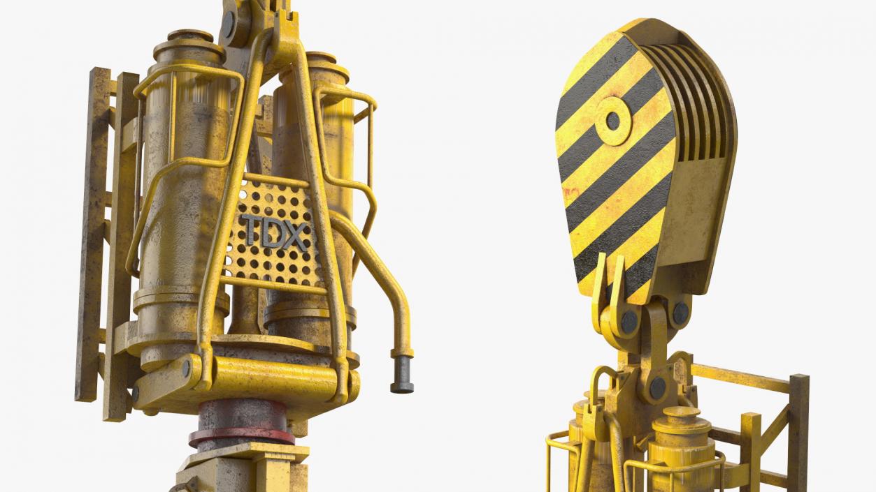 3D Electric Top Drive System for Drilling Rigs model