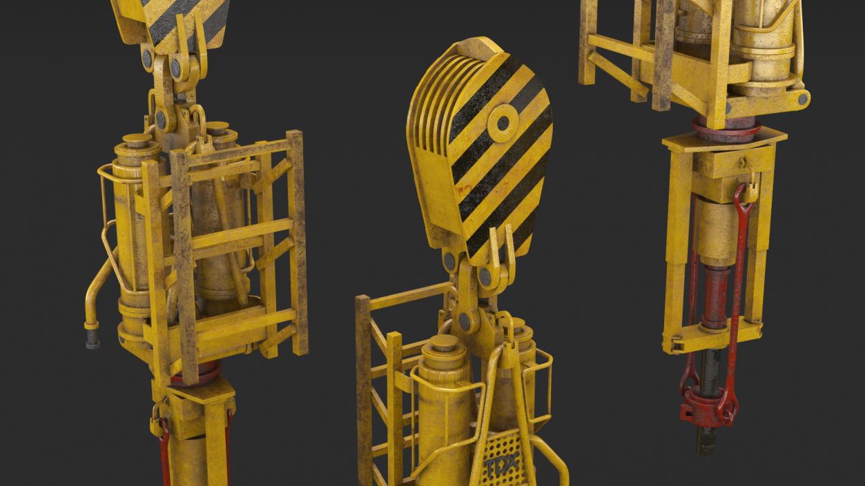 3D Electric Top Drive System for Drilling Rigs model