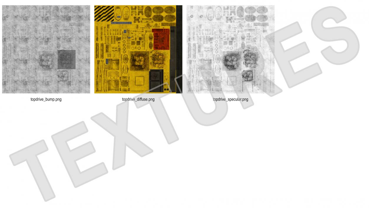 3D Electric Top Drive System for Drilling Rigs model