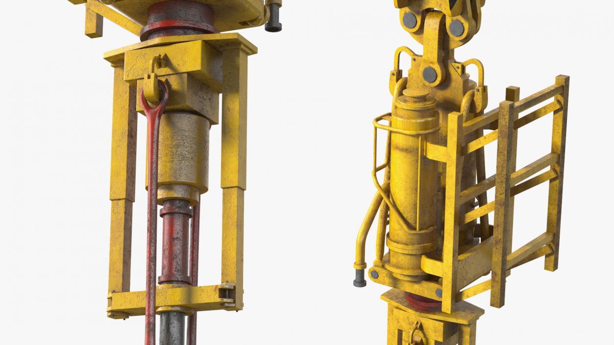 3D Electric Top Drive System for Drilling Rigs model