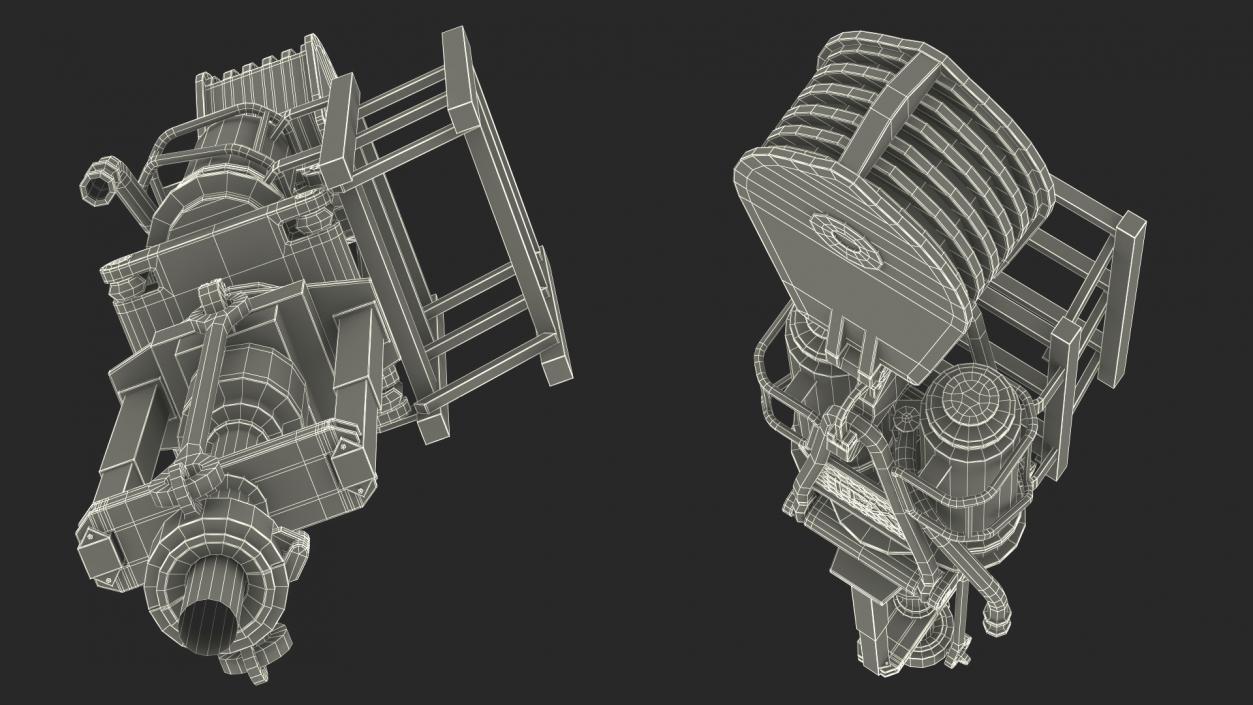 3D Electric Top Drive System for Drilling Rigs model