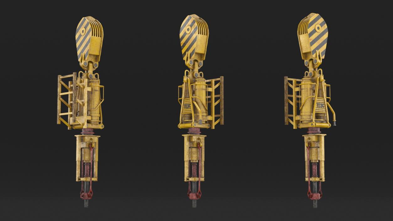 3D Electric Top Drive System for Drilling Rigs model