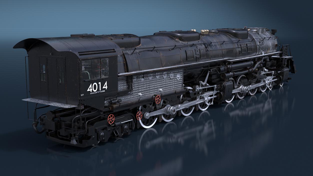 3D model Locomotive Big Boy 2