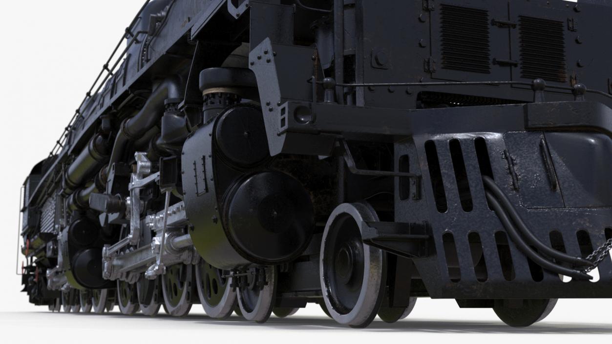 3D model Locomotive Big Boy 2