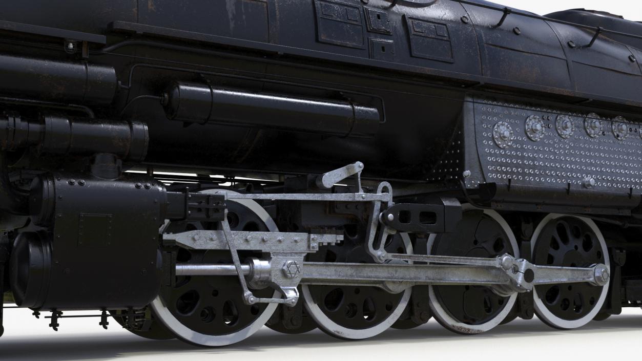 3D model Locomotive Big Boy 2