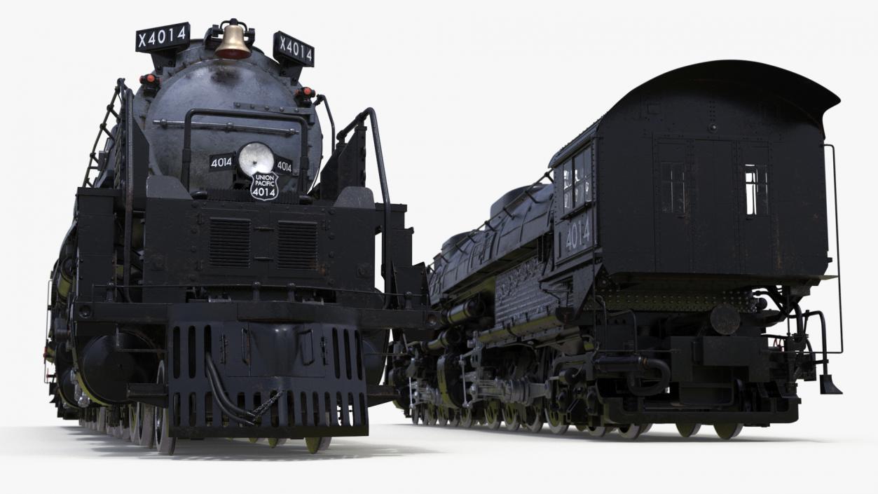 3D model Locomotive Big Boy 2