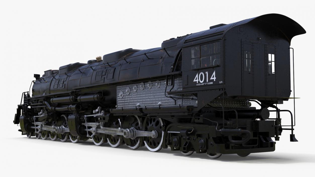 3D model Locomotive Big Boy 2