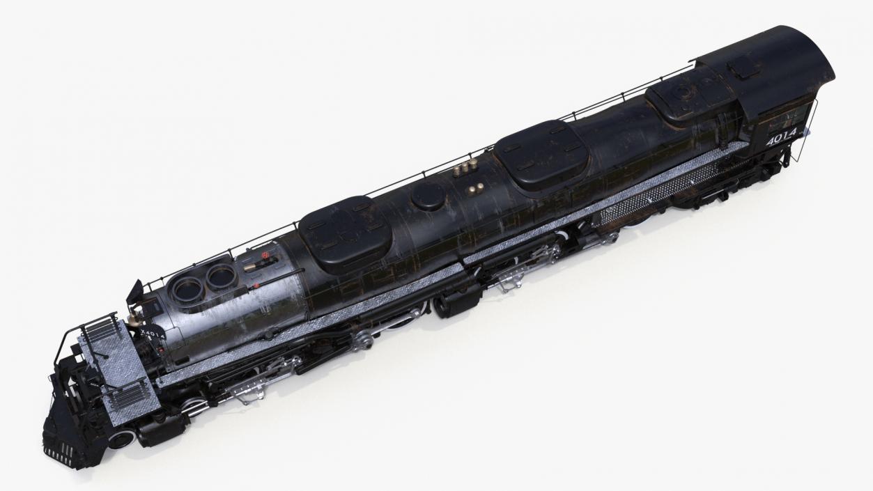 3D model Locomotive Big Boy 2