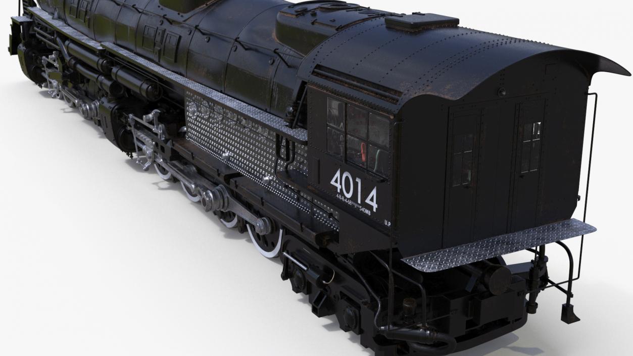 3D model Locomotive Big Boy 2