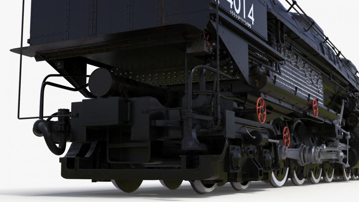 3D model Locomotive Big Boy 2