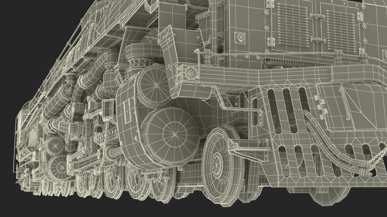 3D model Locomotive Big Boy 2