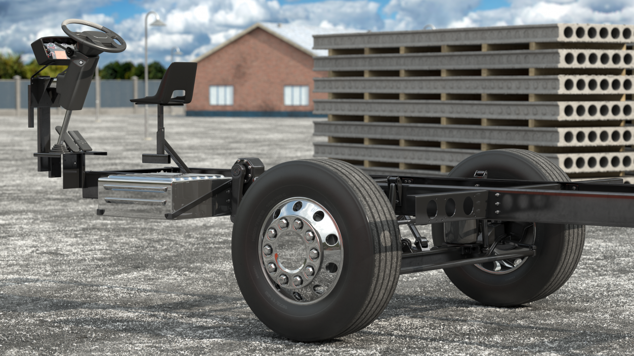 Bus Chassis Generic 3D model