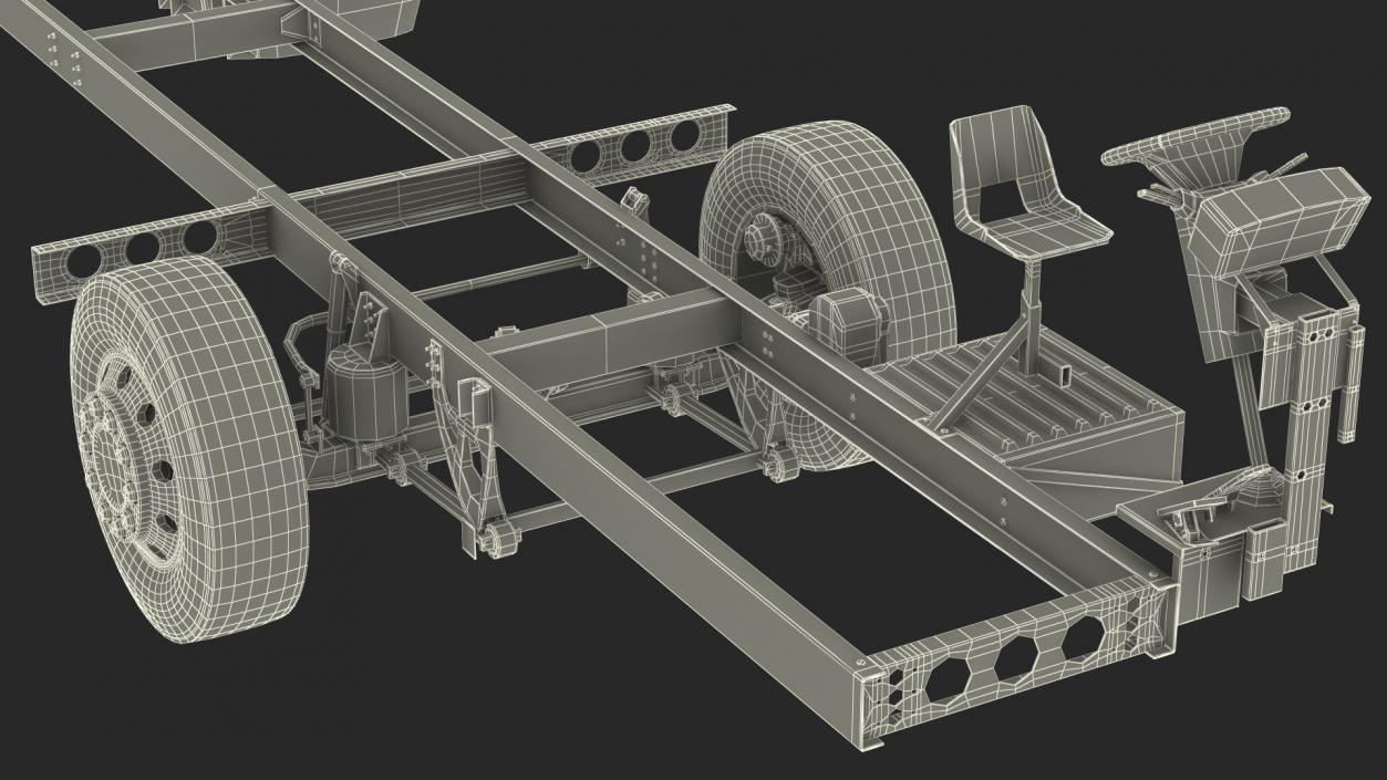 Bus Chassis Generic 3D model