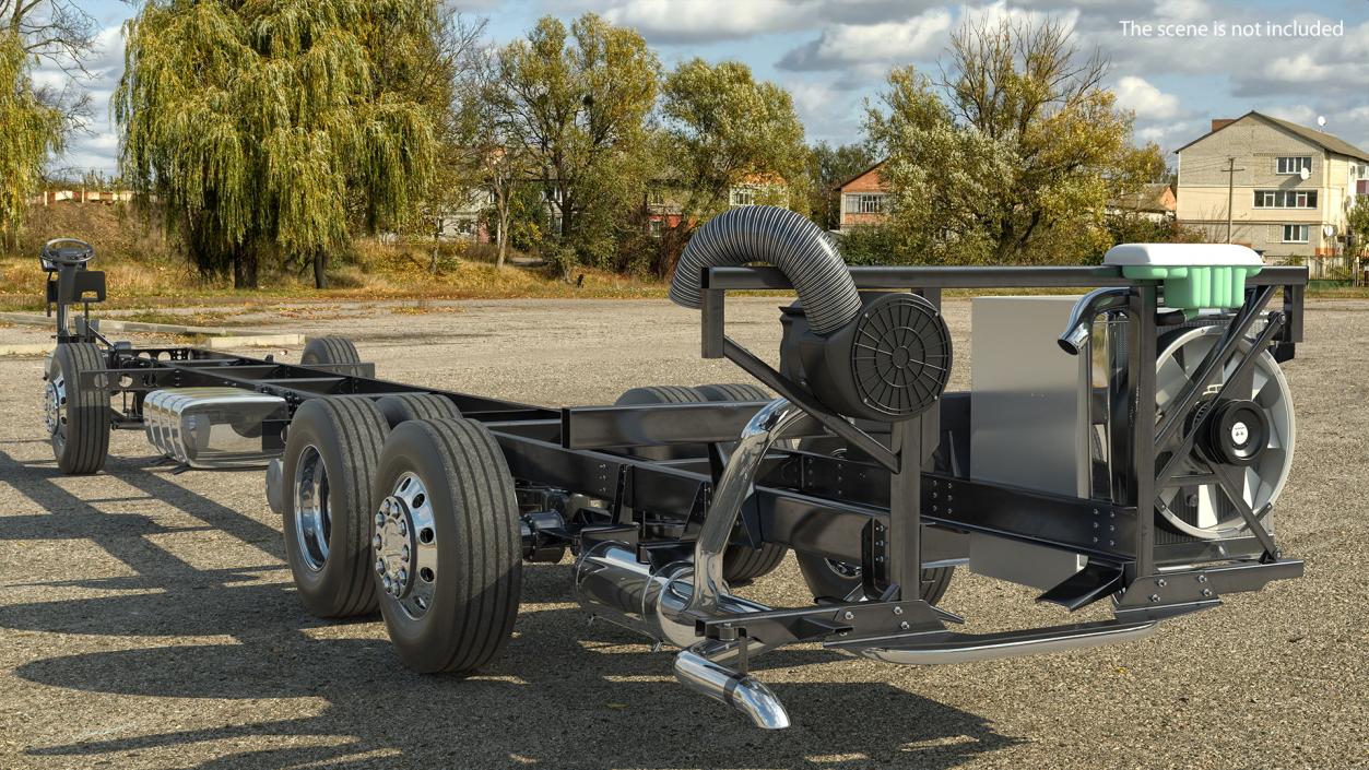 Bus Chassis Generic 3D model