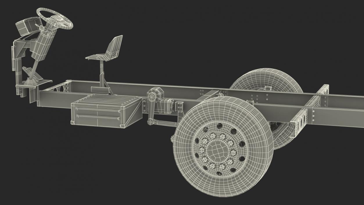 Bus Chassis Generic 3D model