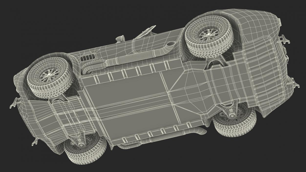 3D Racing Cobra Shelby 1965 Rigged