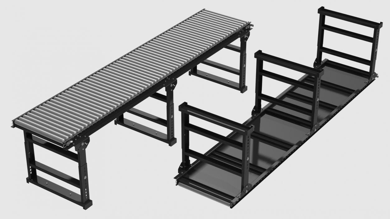 3D Conveyor Roller Stand