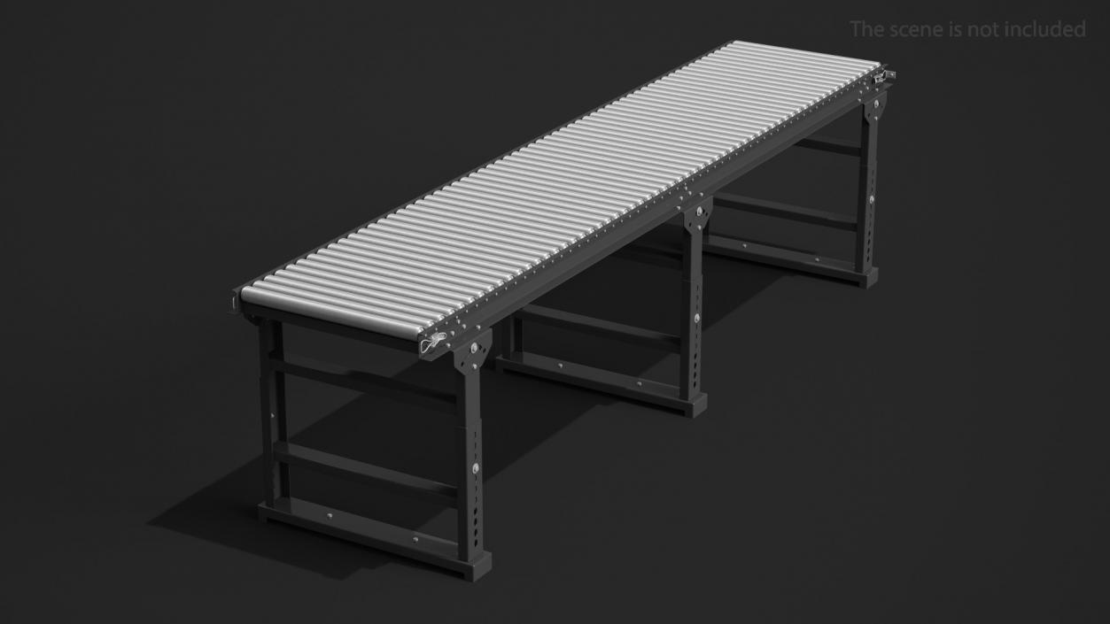 3D Conveyor Roller Stand