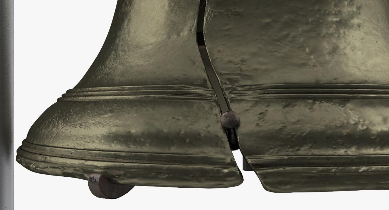 3D model Liberty Bell Independence Hall