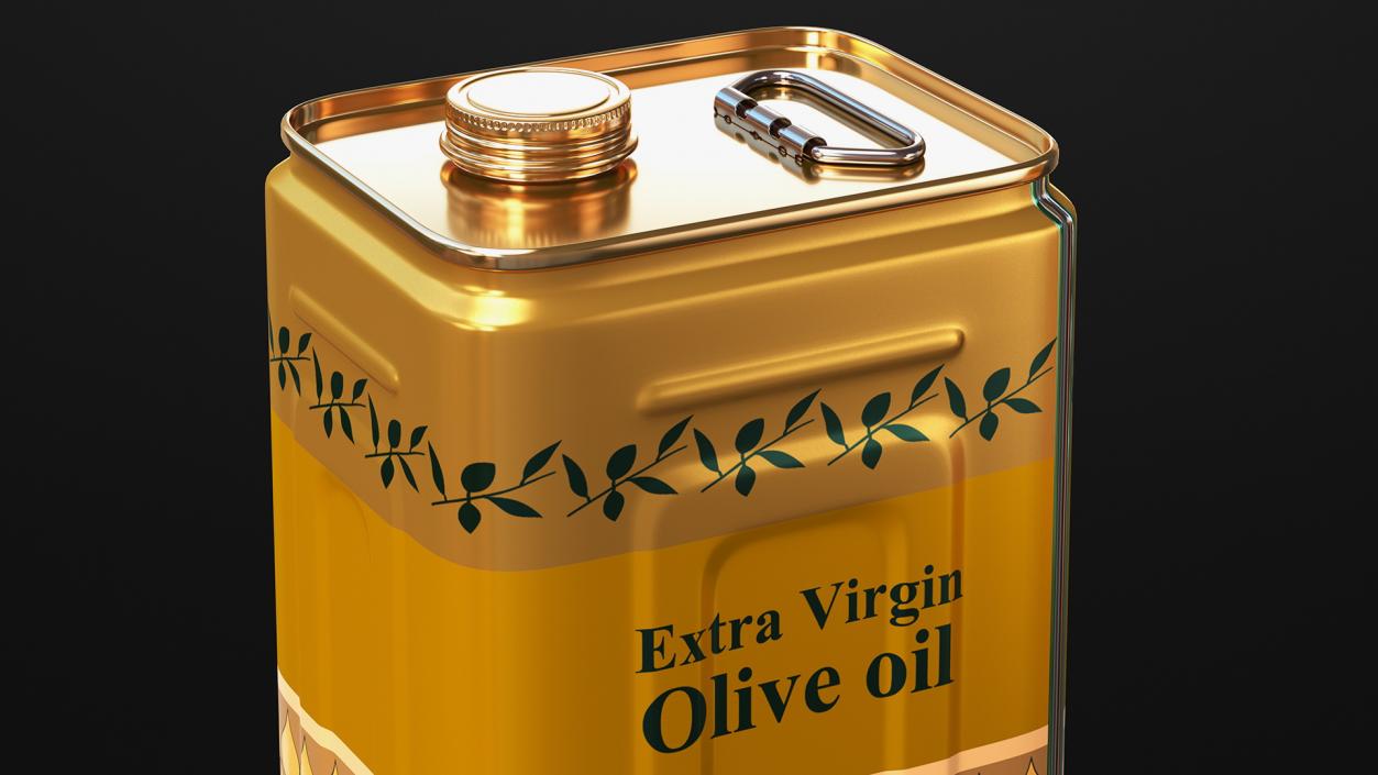 3D model Olive Oil Bottles Collection 2