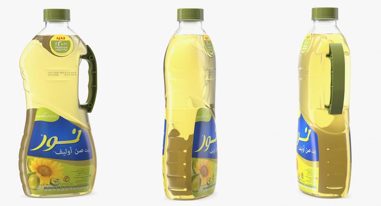 3D model Olive Oil Bottles Collection 2