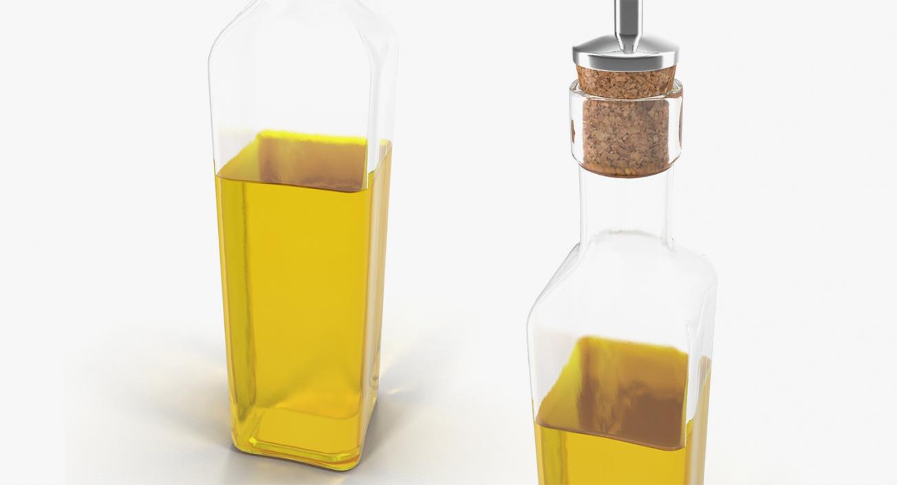 3D model Olive Oil Bottles Collection 2