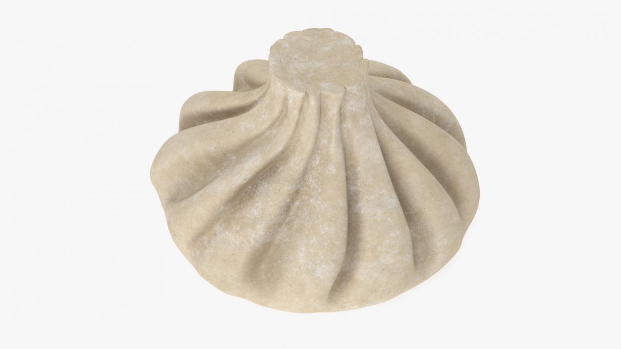 3D Khinkali Dumpling Raw for 3D Print 2