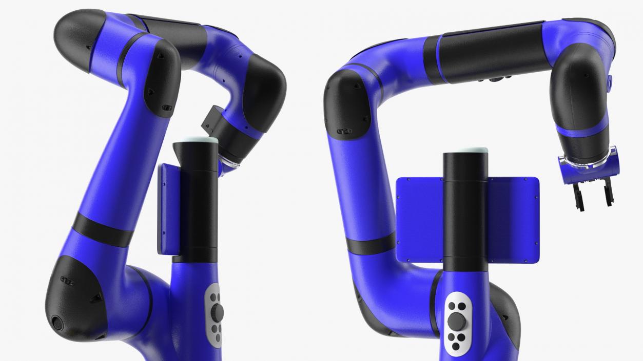 3D model Collaborative Robot with Mobile Pedestal