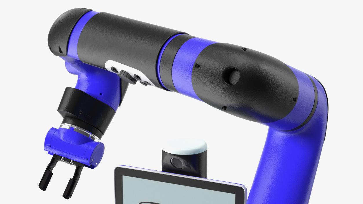 3D model Collaborative Robot with Mobile Pedestal