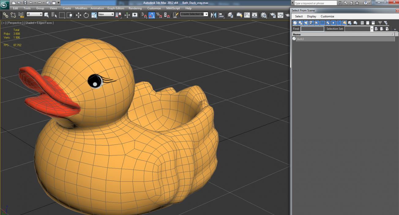 Bath Duck 3D model