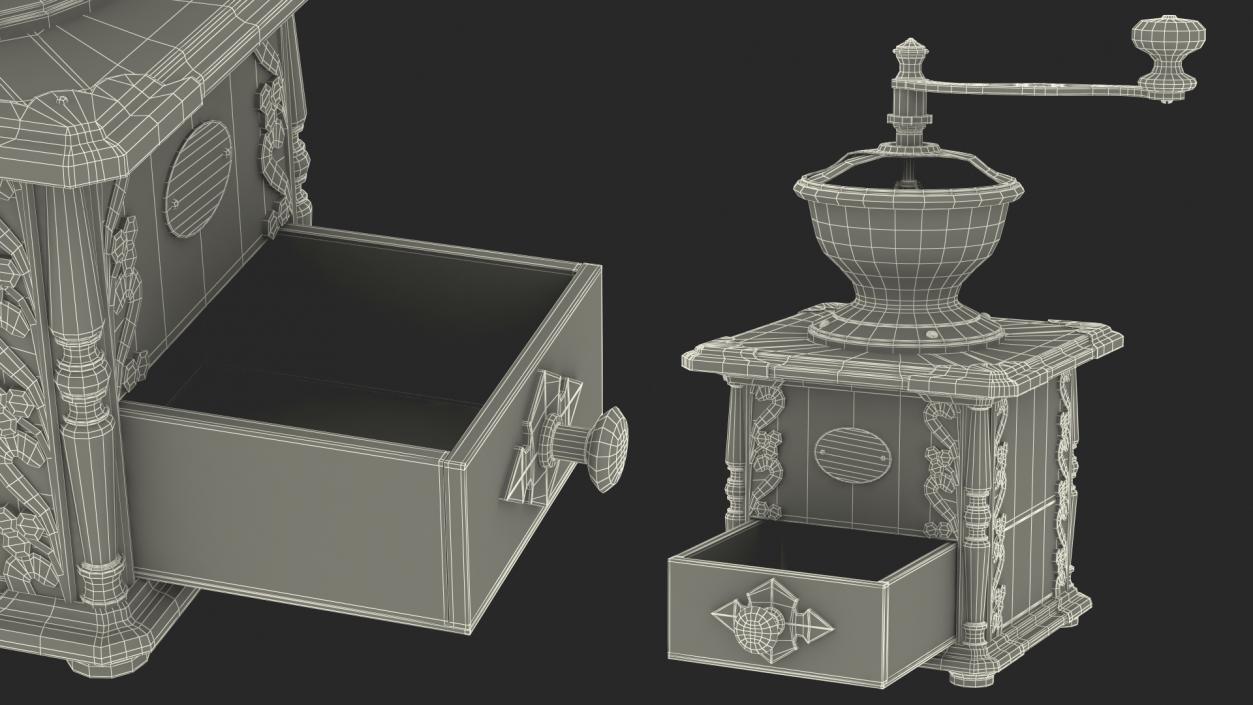 3D model Coffee Mills Collection 3