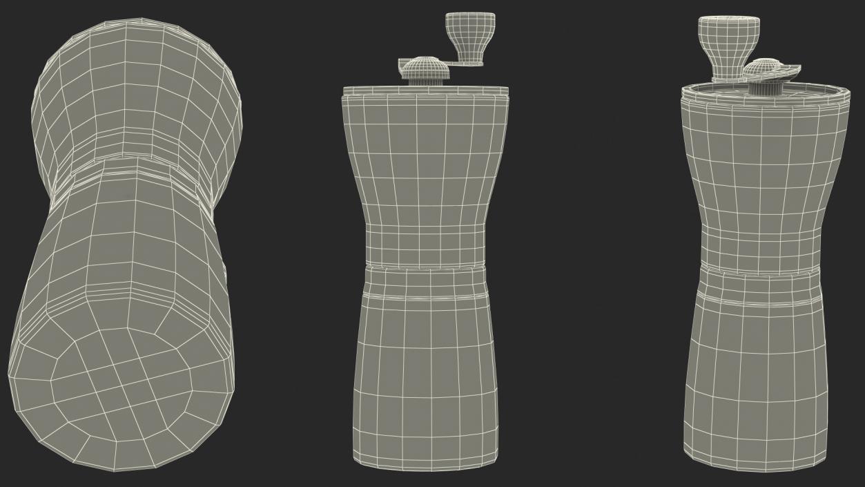 3D model Coffee Mills Collection 3