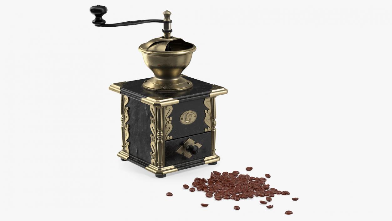 3D model Coffee Mills Collection 3