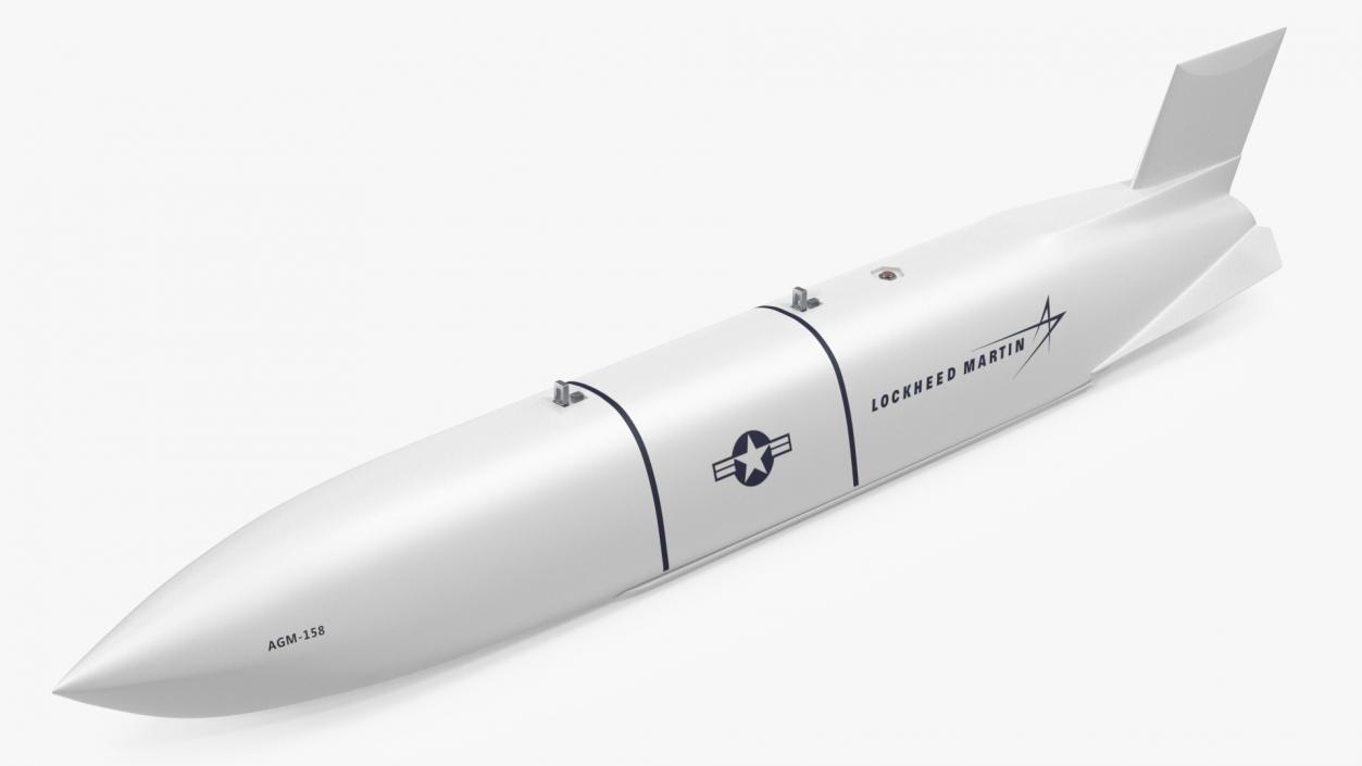 3D Cruise Missile AGM 158 JASSM model