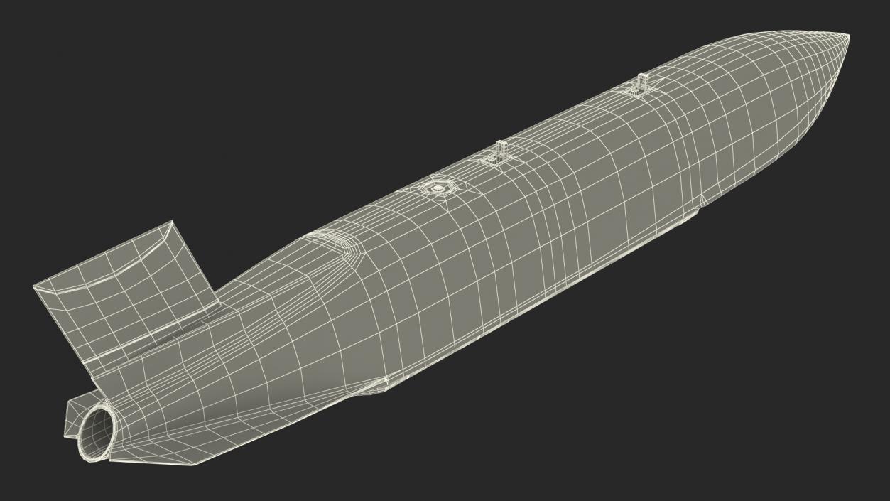 3D Cruise Missile AGM 158 JASSM model