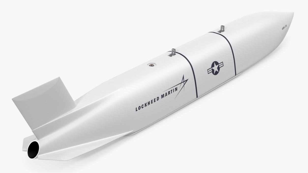 3D Cruise Missile AGM 158 JASSM model