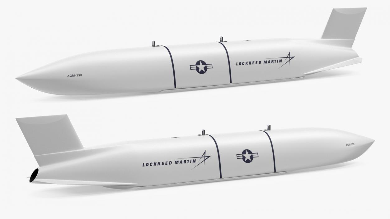 3D Cruise Missile AGM 158 JASSM model