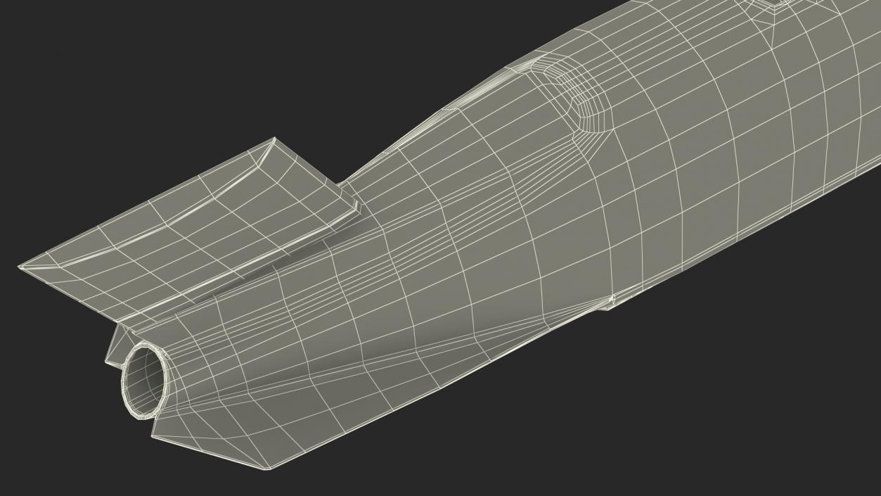 3D Cruise Missile AGM 158 JASSM model