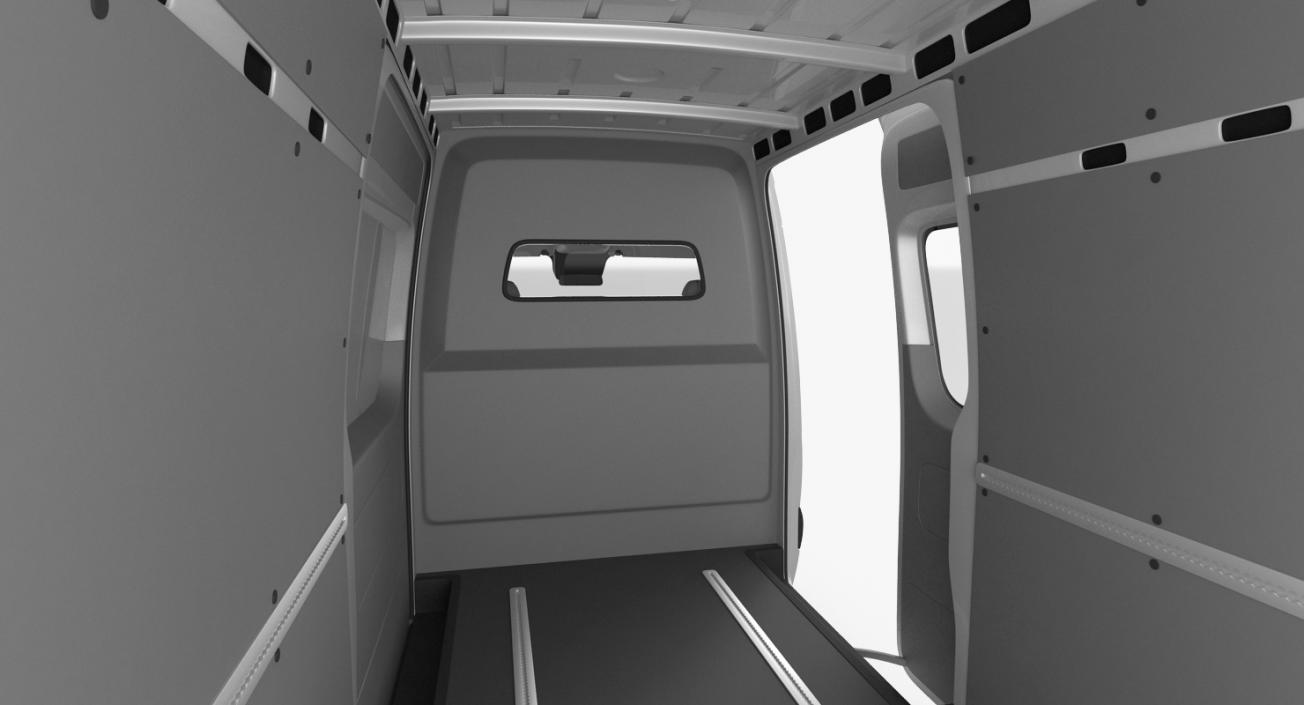 2019 Mercedes Sprinter Van Rigged for Maya 3D