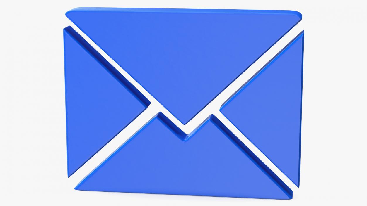 Message Letter Icon 3D model