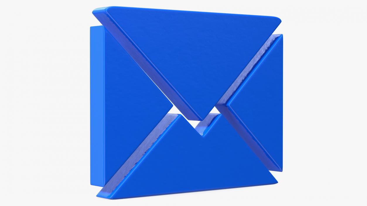 Message Letter Icon 3D model