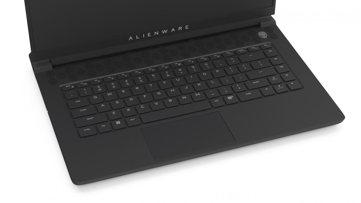 3D model Gaming Laptop Alienware M15 R7