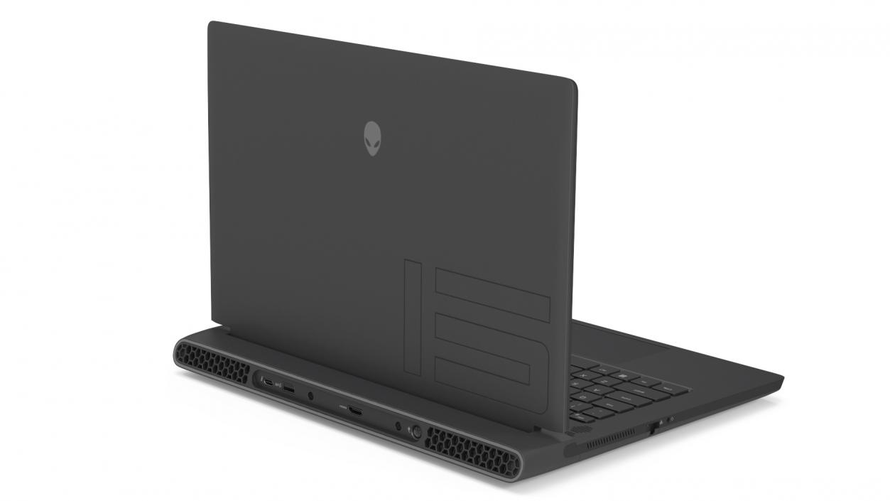 3D model Gaming Laptop Alienware M15 R7