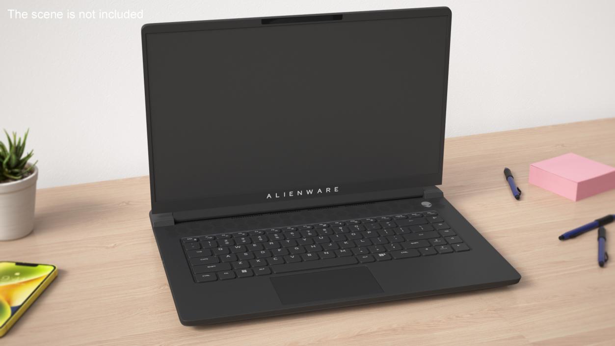 3D model Gaming Laptop Alienware M15 R7