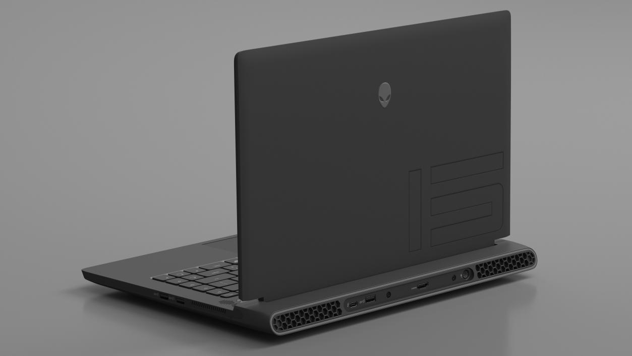 3D model Gaming Laptop Alienware M15 R7