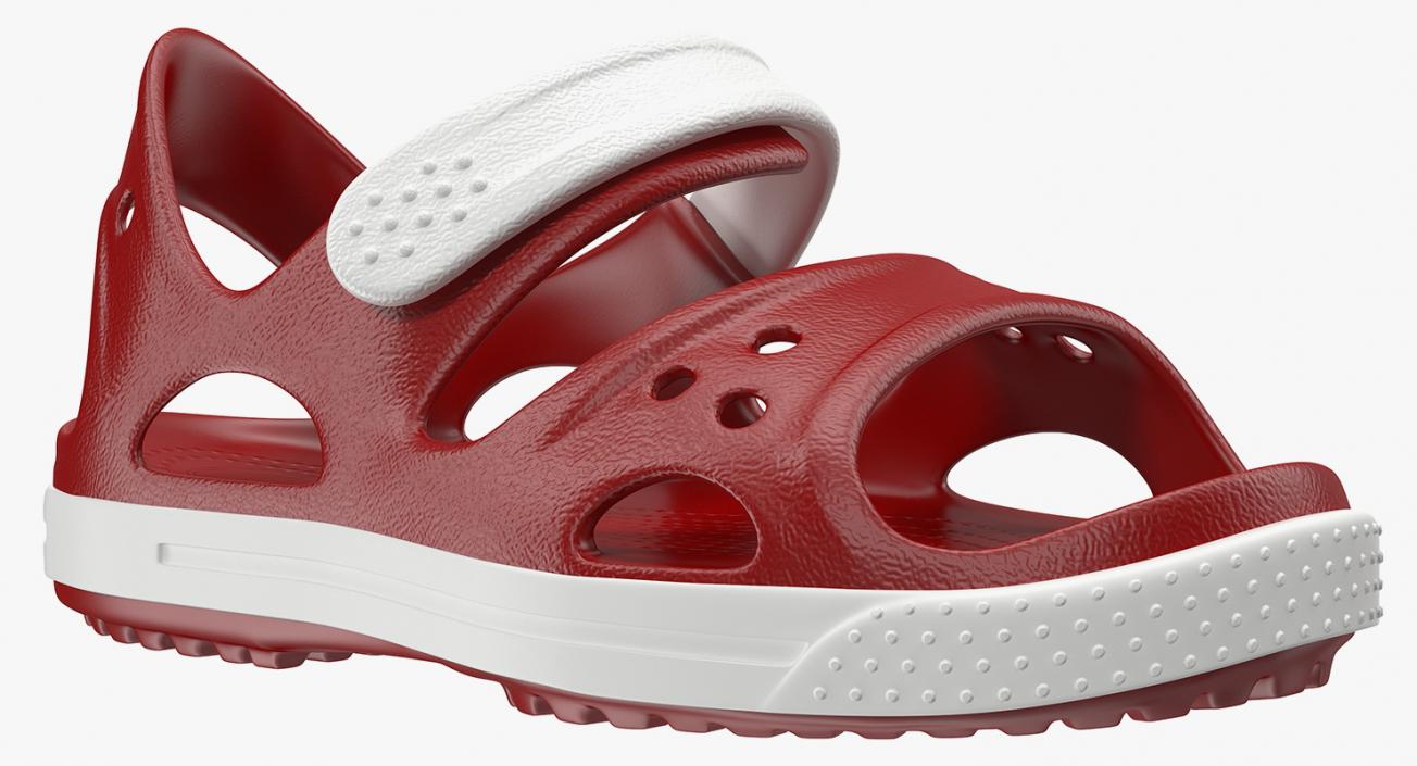 3D Summer Children Sandals model